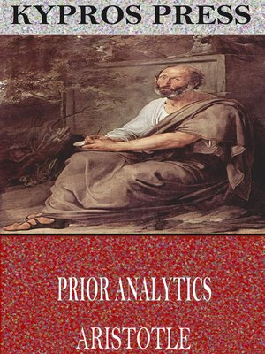 cover image of Prior Analytics